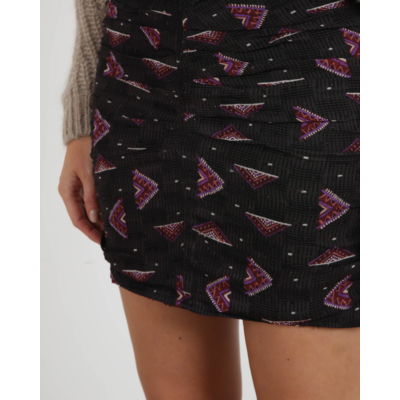 Ba&sh Cassi Skirt Carbone