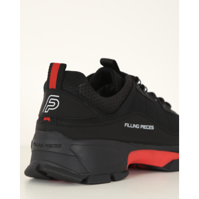 Filling Pieces  Sneakers Lux Radar Fade Black Red
