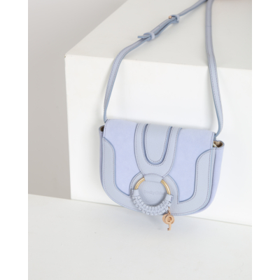 See by Chloé Hana Mini Crossbody Silver River