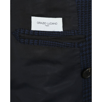 Orazio Luciano colbert double breasted blue check