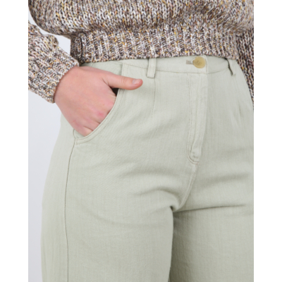 Forte Forte Pantalon My Pants Agave