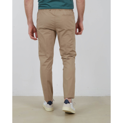 Berwich Pantalon Spiagga Slim Sabbia