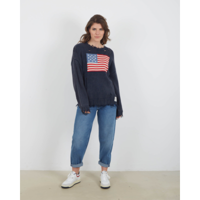 Denimist Flag Sweater Navy