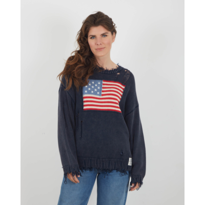 Denimist Flag Sweater Navy