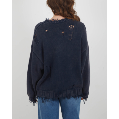 Denimist Flag Sweater Navy