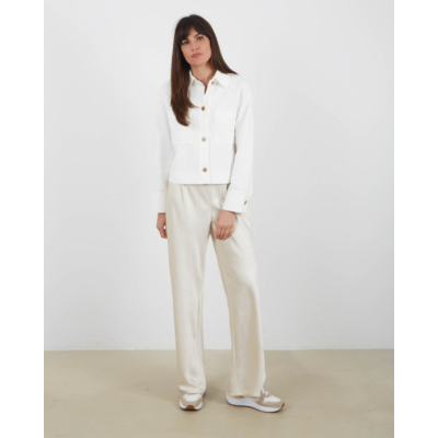 Vince Shirt Jacket Optic White