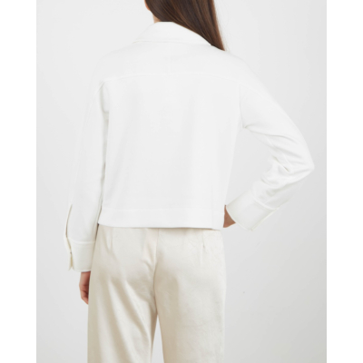 Vince Shirt Jacket Optic White