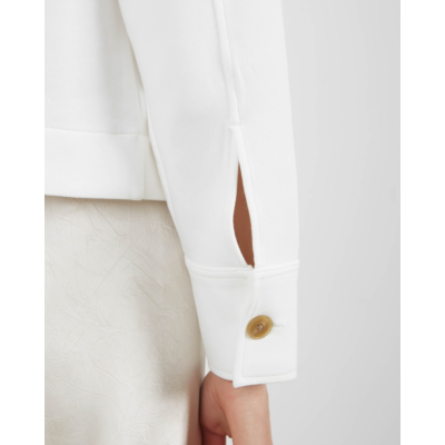 Vince Shirt Jacket Optic White