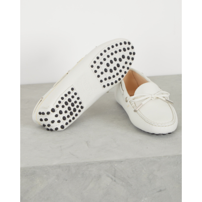 Tod's Gommino Driving Shoes Leather White