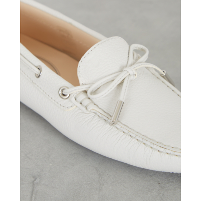 Tod's Gommino Driving Shoes Leather White