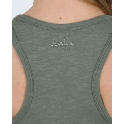Lala Berlin Top Tara Olive