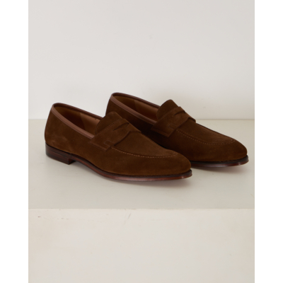 Crockett & Jones  Sydney Snuff Brown Suede