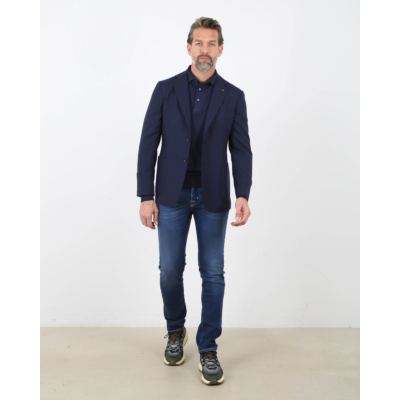 Colombo Cashmere Colbert Dark Blue