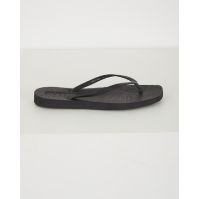 Sleepers Tapered Black Flip Flop