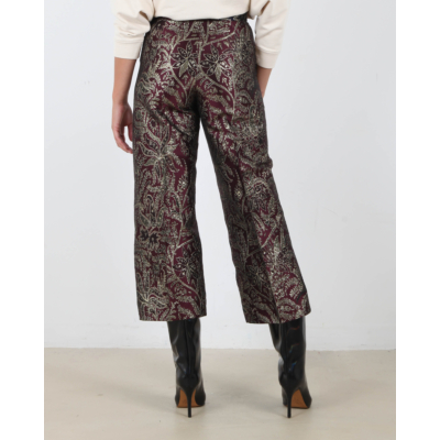 'S Max Mara  Pantalon Gaeta Bordeaux