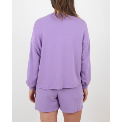 Xírena Honor Terry Sweatshirt Purple Playa
