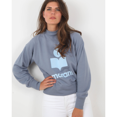 Marant Étoile Sweat Shirt Moby Greyish Blue