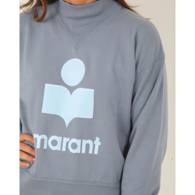Marant Étoile Sweat Shirt Moby Greyish Blue