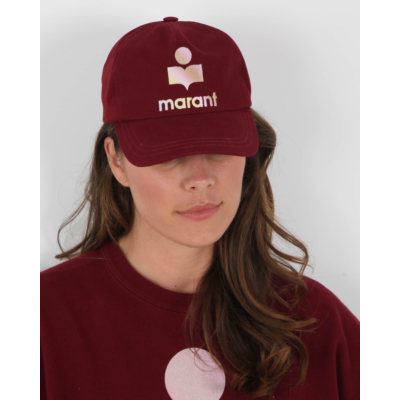 Isabel Marant Tyron Cap Burgundy