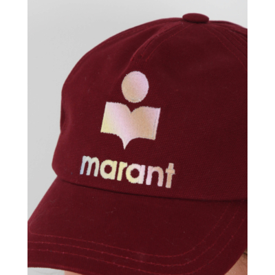 Isabel Marant Tyron Cap Burgundy
