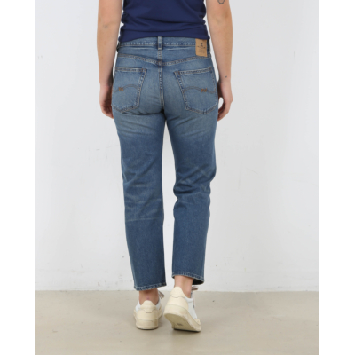 Denimist Lucy BF Jeans Burke Repair Patch Blue