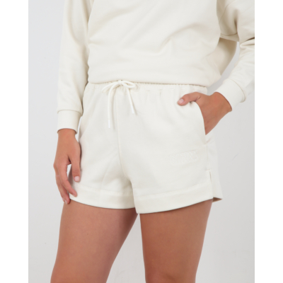 Ganni Drawstring Shorts Isoli Egret