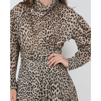 Iro Mataori Jurk Leopard