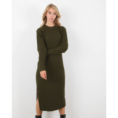 Anine Bing Aurora Jurk Army Green