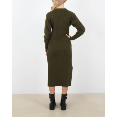 Anine Bing Aurora Jurk Army Green