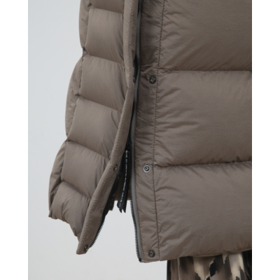 Krakatau  Winterjas lang taupe