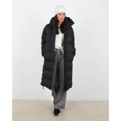 Krakatau  Winterjas lang zwart