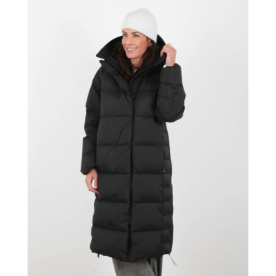 Krakatau  Winterjas lang zwart