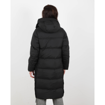 Krakatau  Winterjas lang zwart
