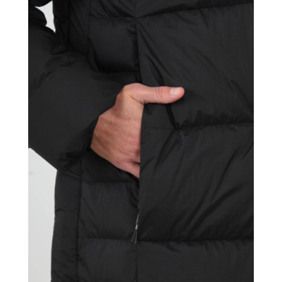 Krakatau  Winterjas lang zwart