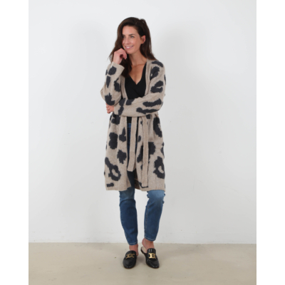 Luisa Cerano Cardigan Leopard