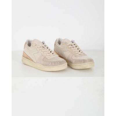 Diadora Heritage Mi basket row cut alabaster gleam beige