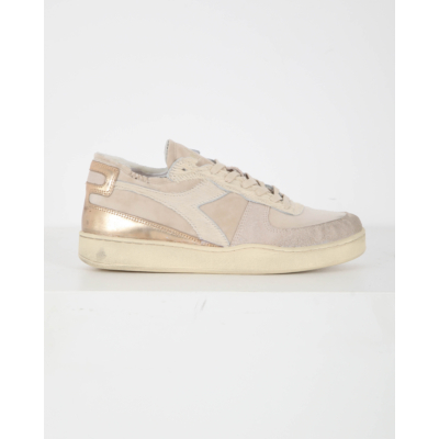 Diadora Heritage Mi basket row cut alabaster gleam beige