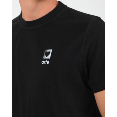 Arte Antwerp Turner Fade T-shirt Black
