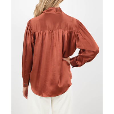 Pomandère Blouse Terracotta