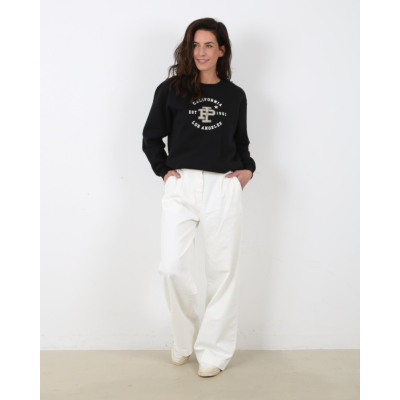 Penn&Ink Sweater crewneck print dames