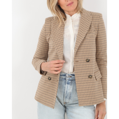 Weekend Max Mara  Blazer dessin beige
