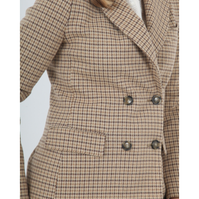 Weekend Max Mara  Blazer dessin beige