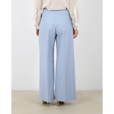 Forte Forte Pantalon horizone bleu