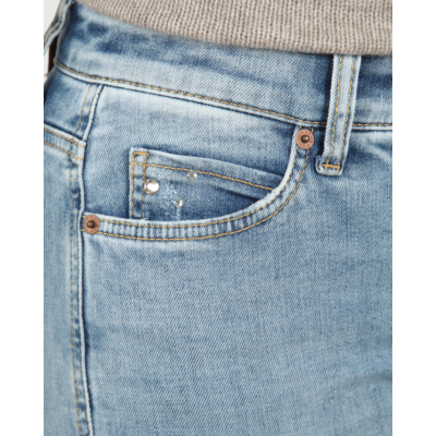Cambio Jeans Paris Bleach Strass