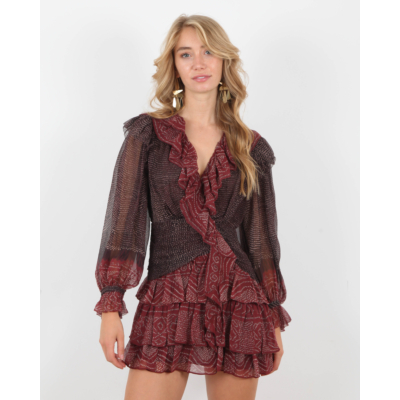 Ulla Johnson Sara dress bordeaux