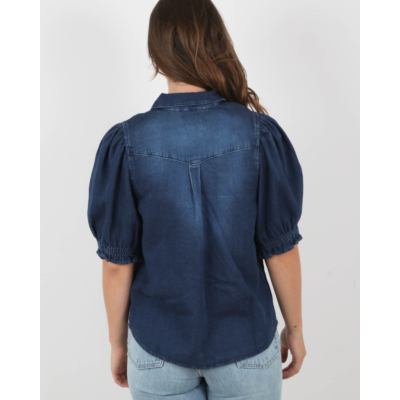 Ba&sh Honey Blouse Jeans Blauw