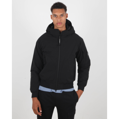 C.P. Company Hooded jacket kort zwart