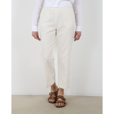 Aspesi Linnen pantalon off white