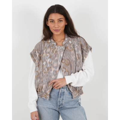 Iro Ninoa gilet beige