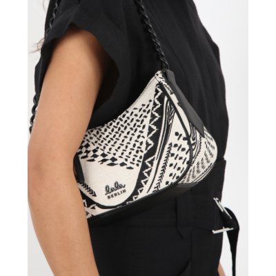 Lala Berlin Shoulderbag movitz black white